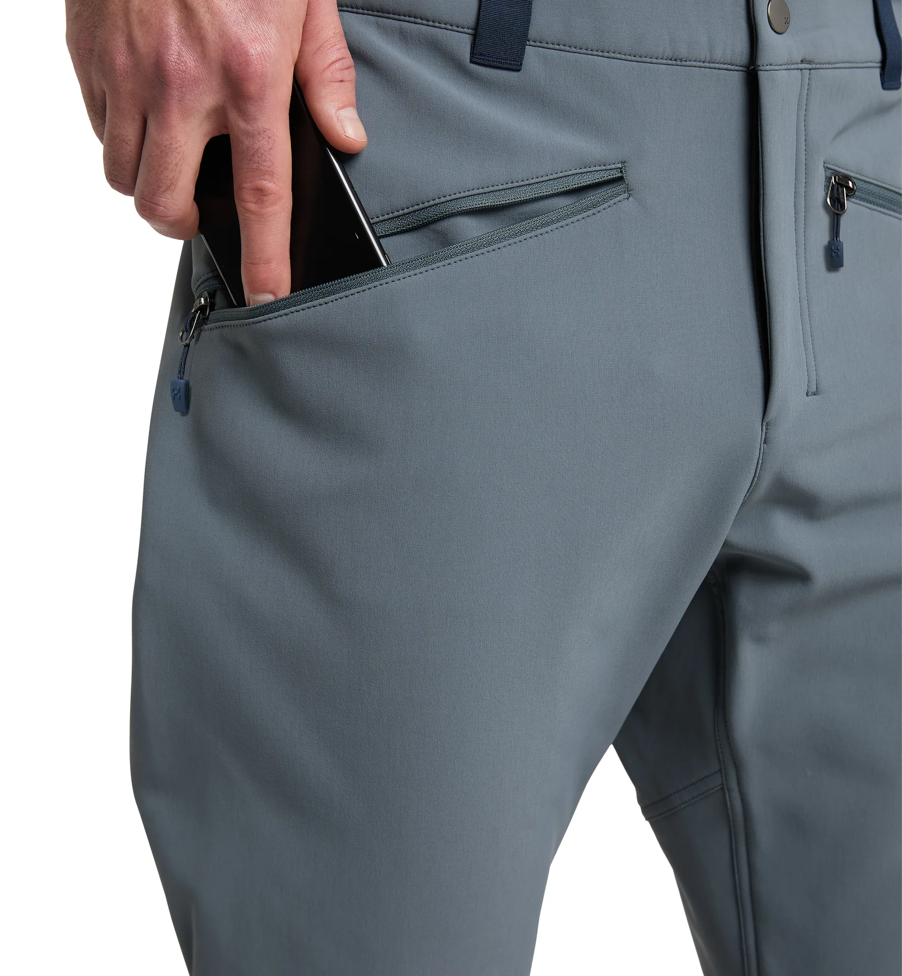 Chilly Softshell Pant Men Steel Blue/Tarn Blue