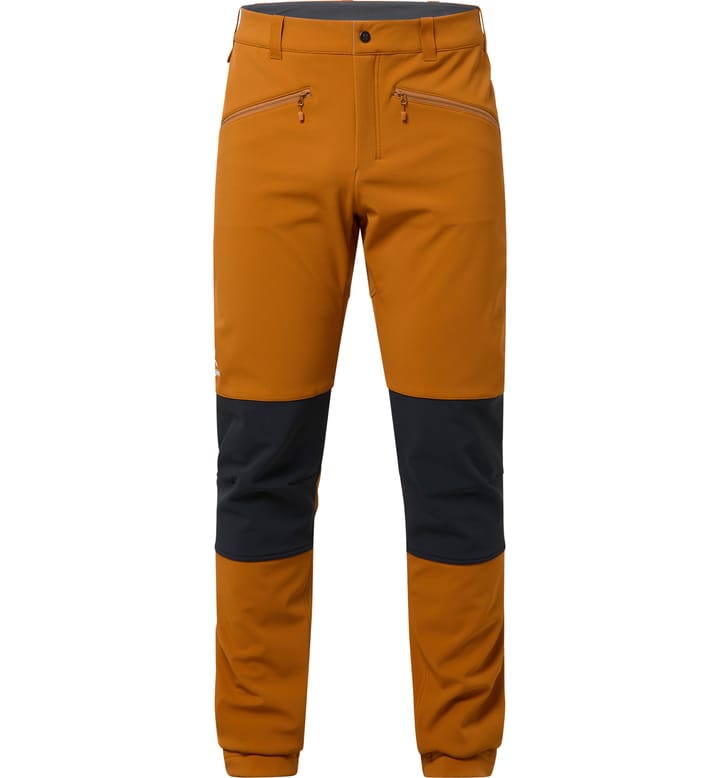 Chilly Softshell Pant Men Golden Brown/True Black