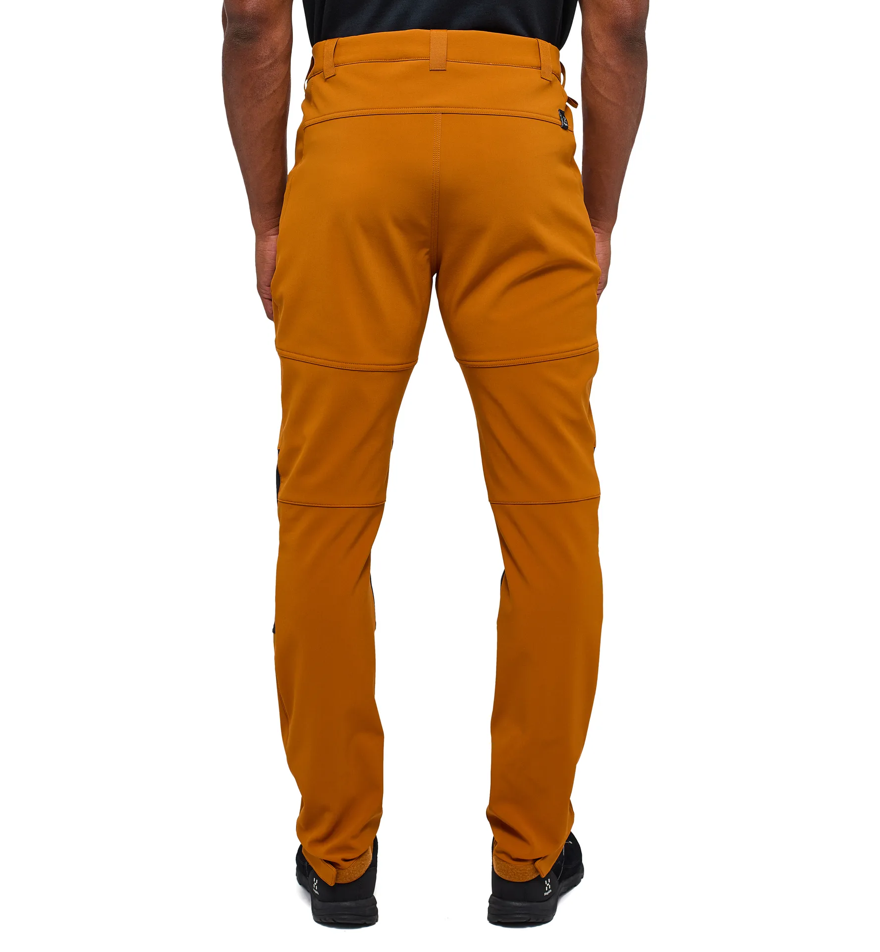 Chilly Softshell Pant Men Golden Brown/True Black