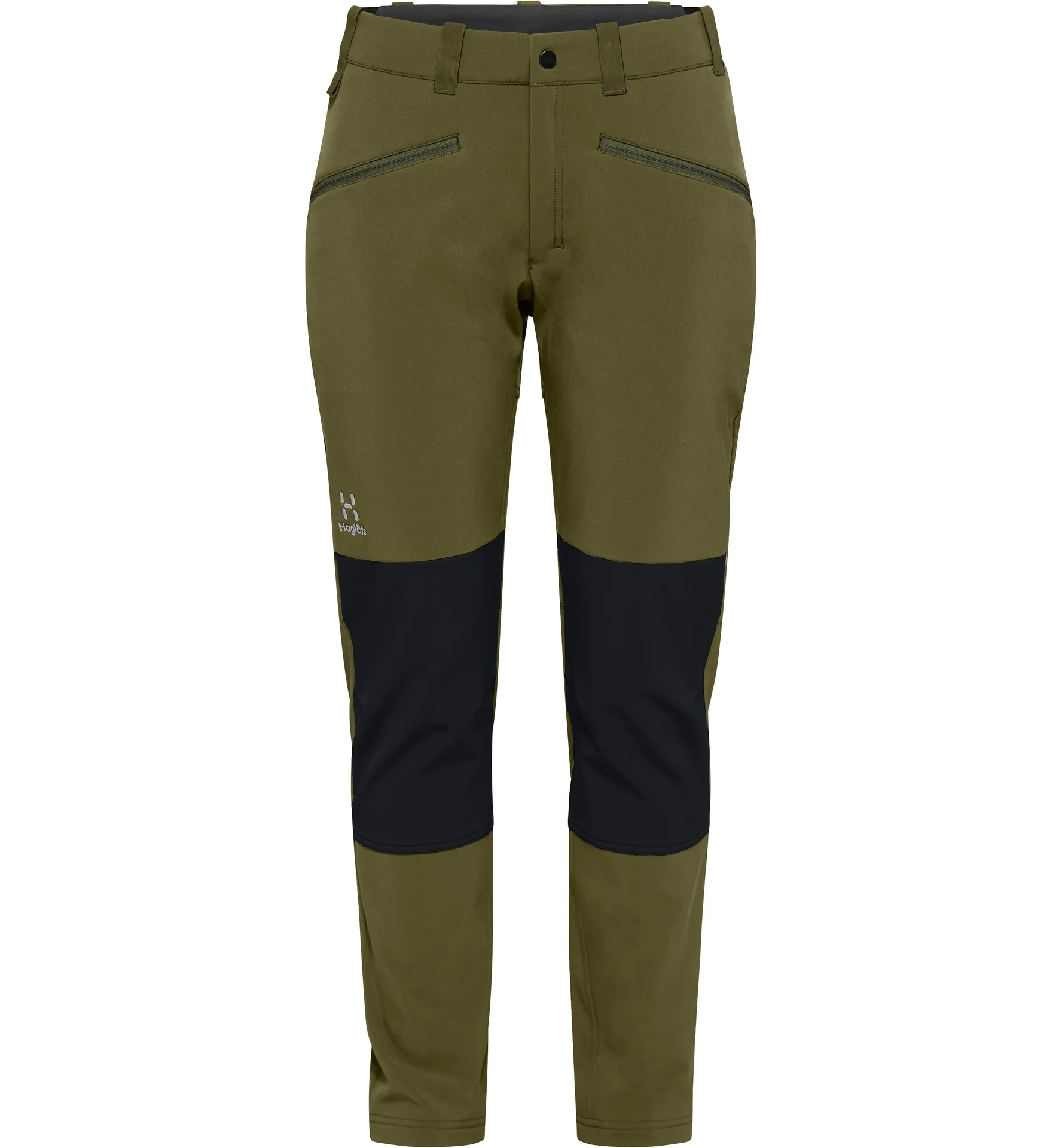Chilly Softshell Pant Women Olive Green/True Black