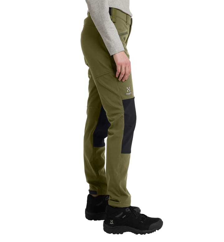 Chilly Softshell Pant Women Olive Green/True Black