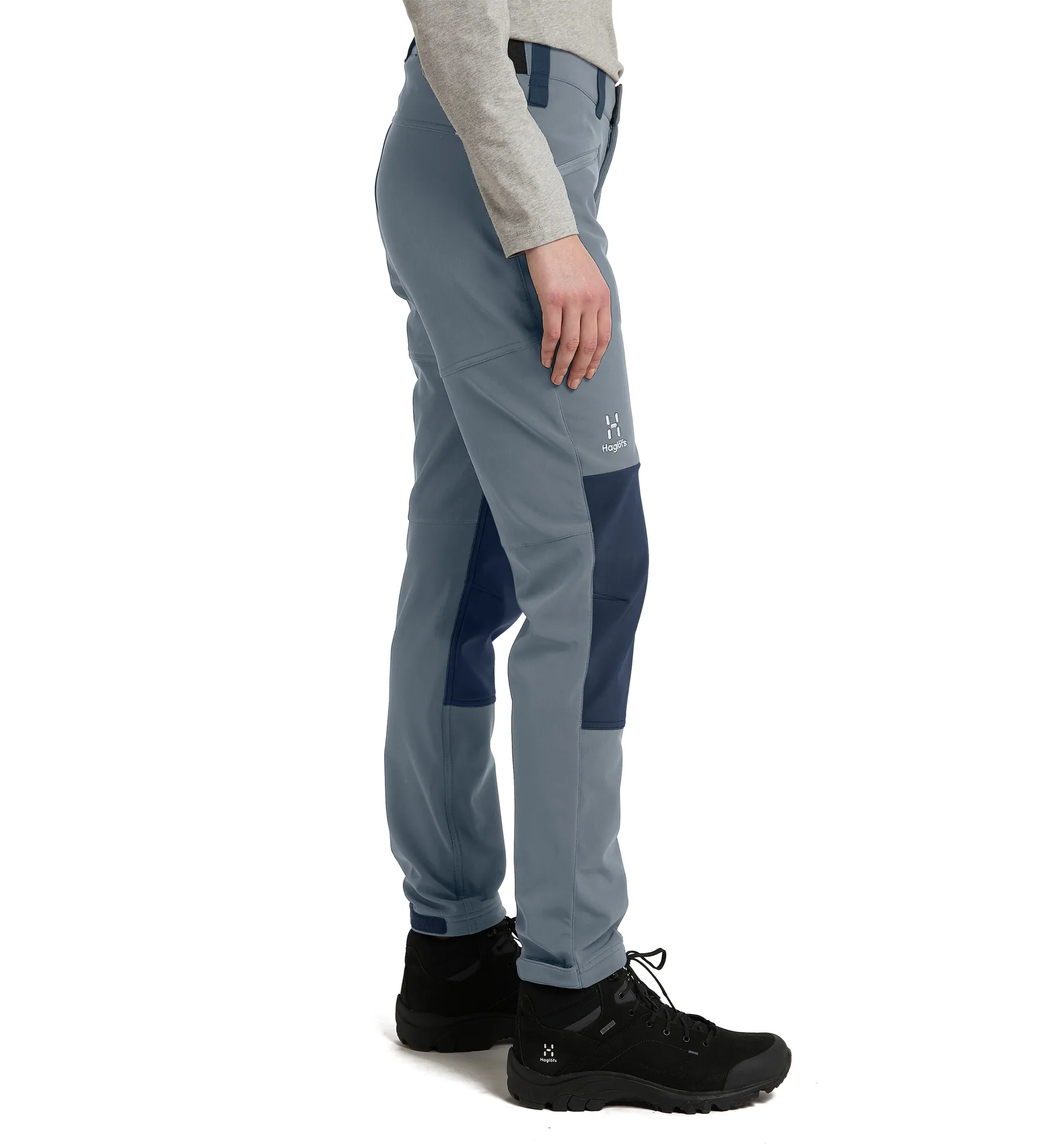 Chilly Softshell Pant Women Steel Blue/Tarn Blue