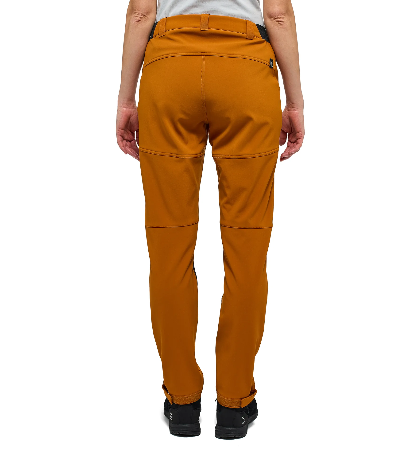 Chilly Softshell Pant Women Golden Brown/True Black