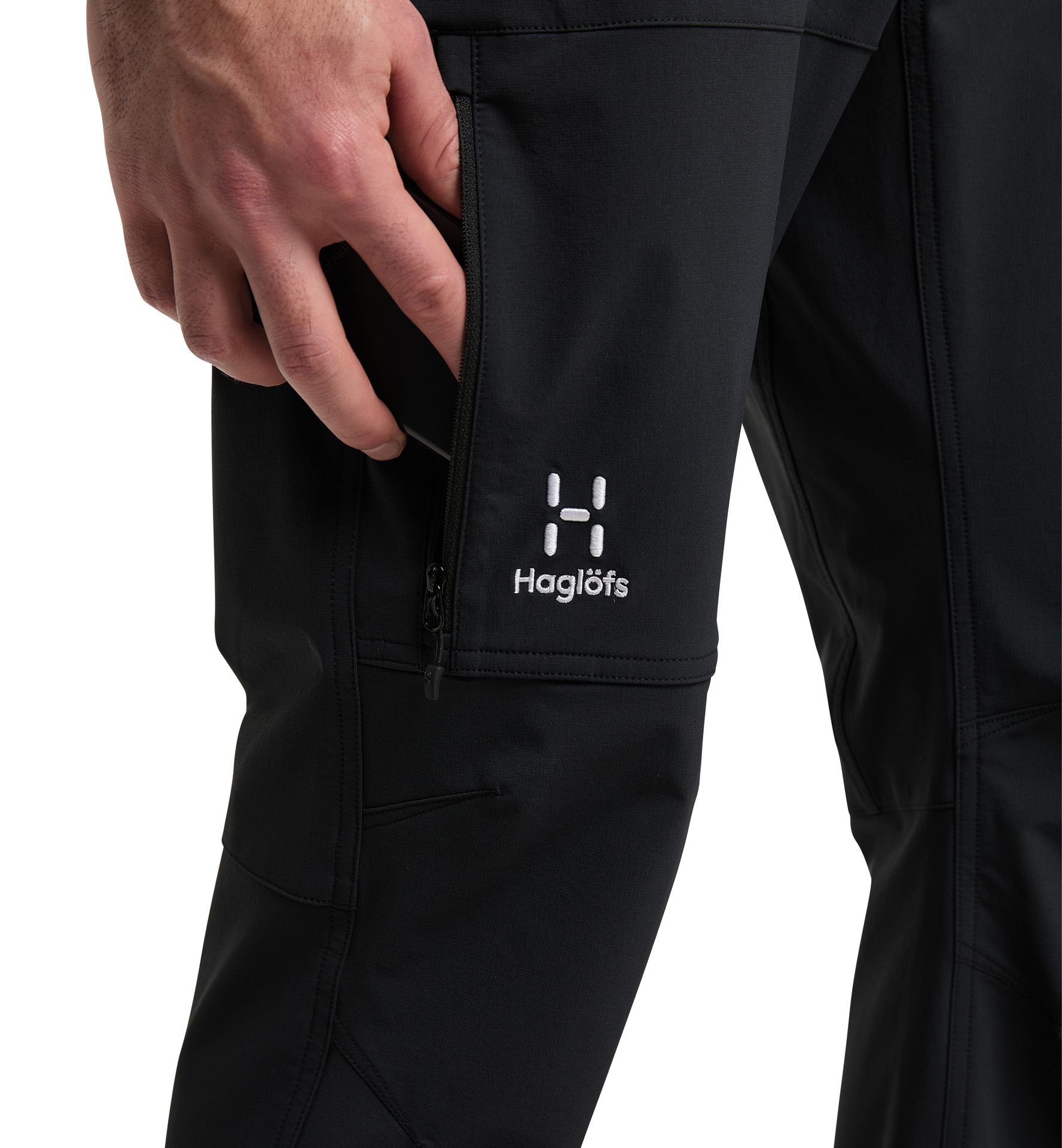 Morän Softshell Standard Pant Men True Black