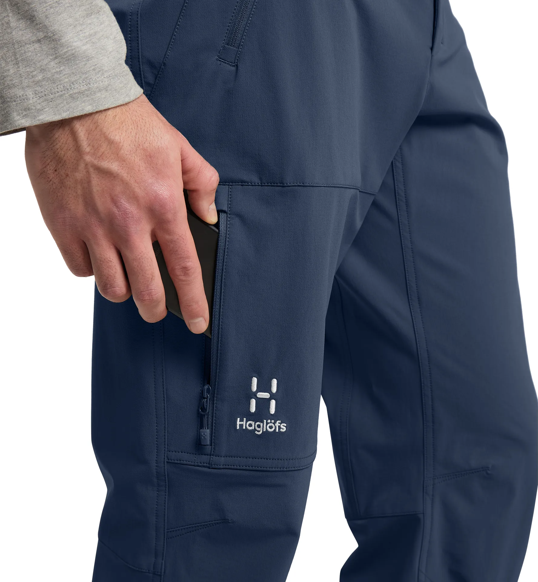 Morän Softshell Standard Pant Men Tarn Blue