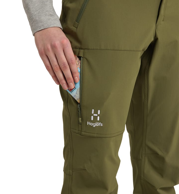 Morän Softshell Standard Pant Women Olive Green