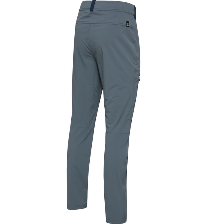 Morän Softshell Slim Pant Men Steel Blue