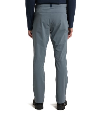 Morän Softshell Slim Pant Men Steel Blue