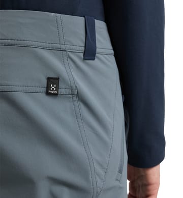 Mor�än Softshell Slim Pant Men Steel Blue