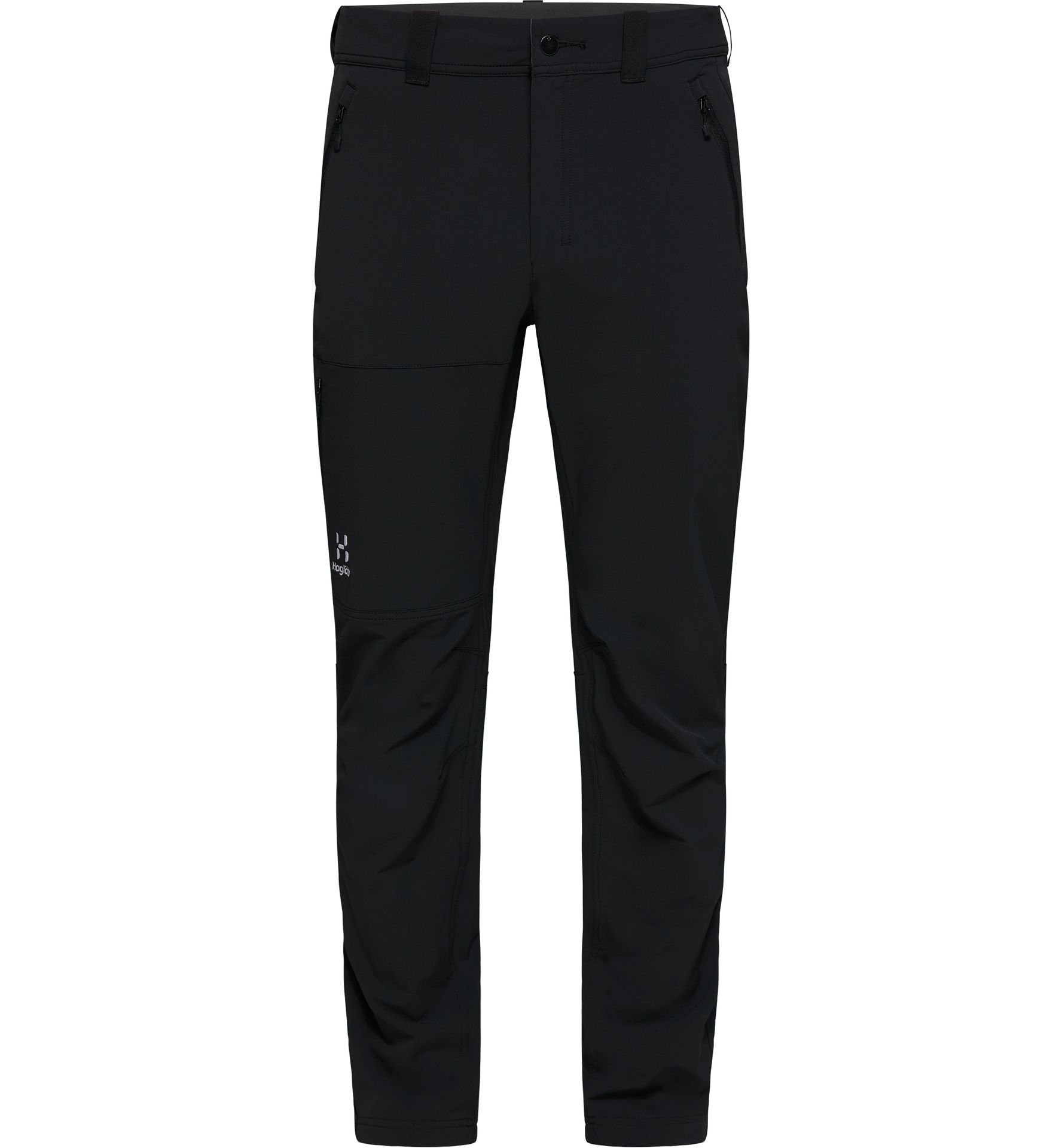 Morän Softshell Slim Pant Men True Black