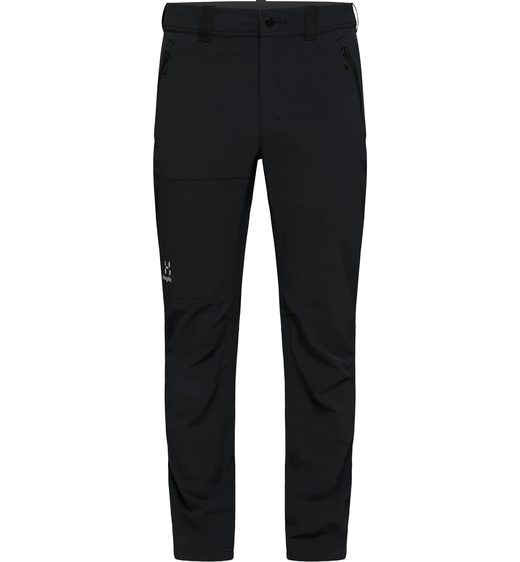 Morän Softshell Slim Pant Men True Black