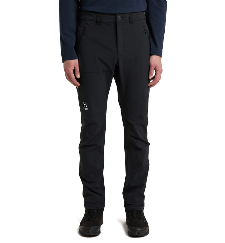 Morän Softshell Slim Pant Men True Black