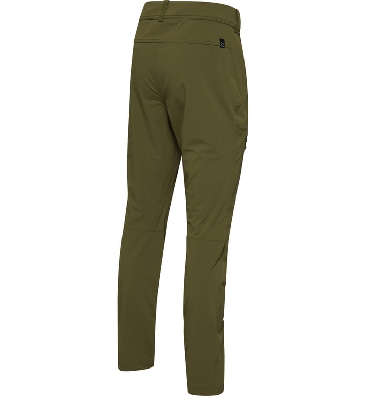 Morän Softshell Slim Pant Men Olive Green