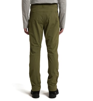 Morän Softshell Slim Pant Men Olive Green