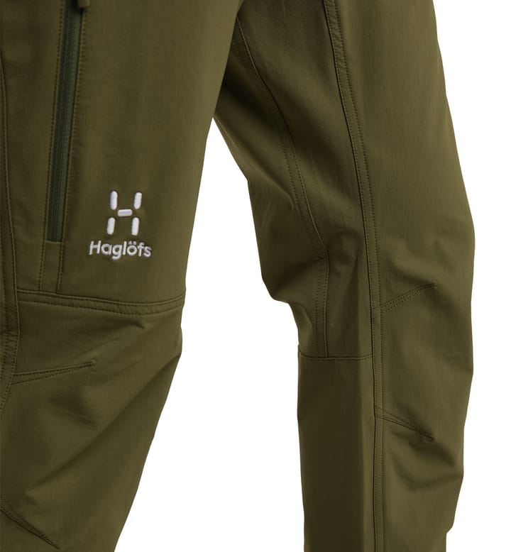 Morän Softshell Slim Pant Men Olive Green Morän Softshell Slim Pant Men Olive Green