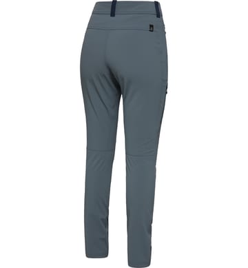 Morän Softshell Slim Pant Women Steel Blue