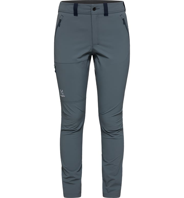 Morän Softshell Slim Pant Women Steel Blue