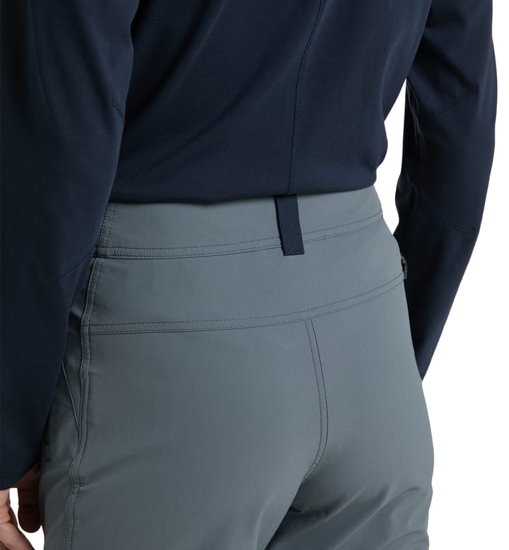 Morän Softshell Slim Pant Women Steel Blue