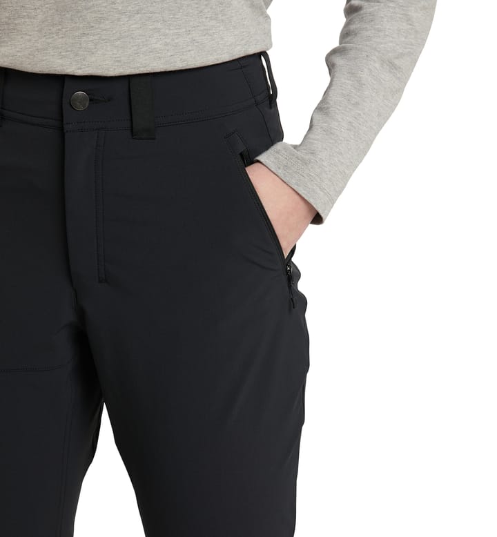 Morän Softshell Slim Pant Women True Black