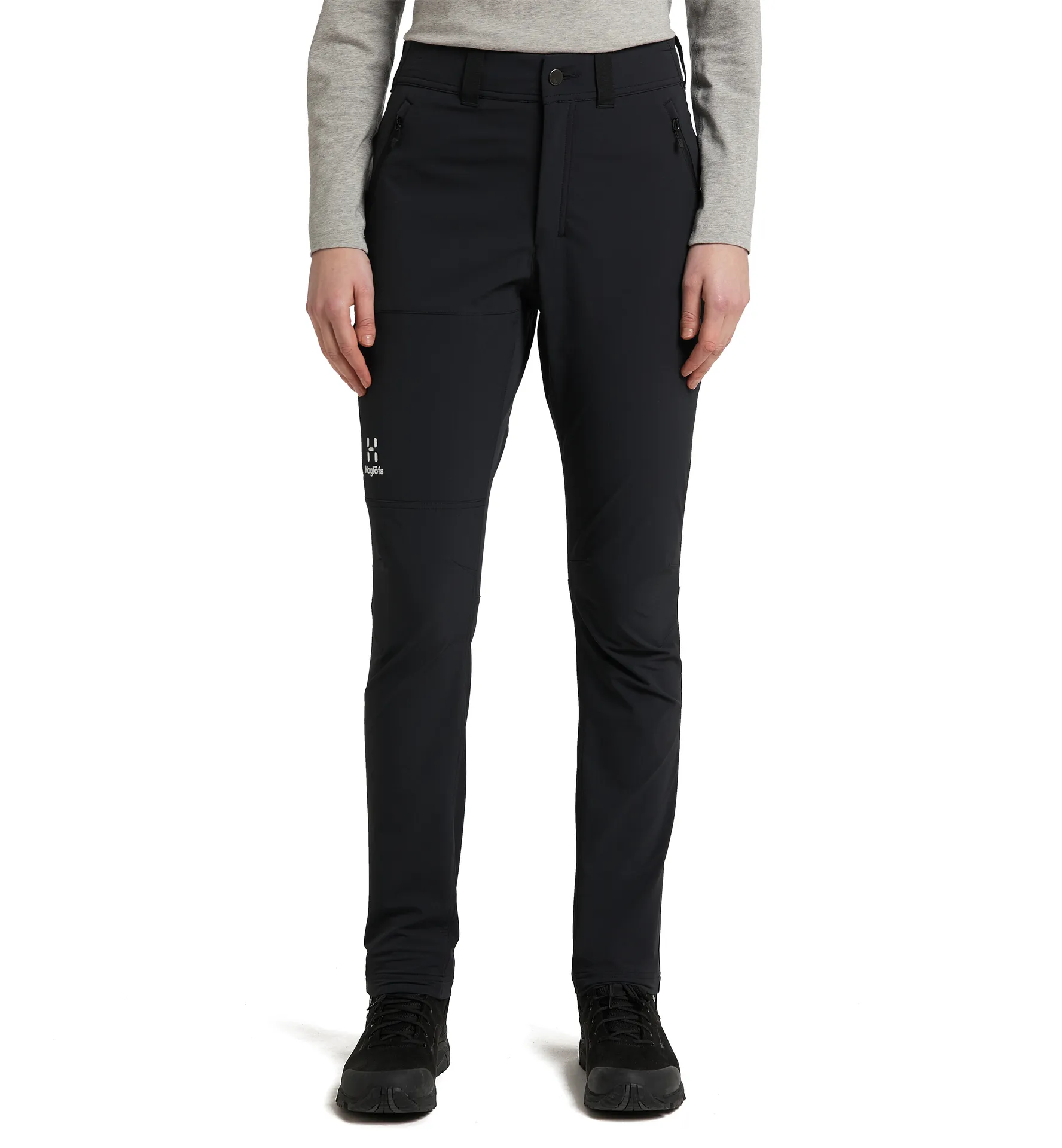 Morän Softshell Slim Pant Women True Black