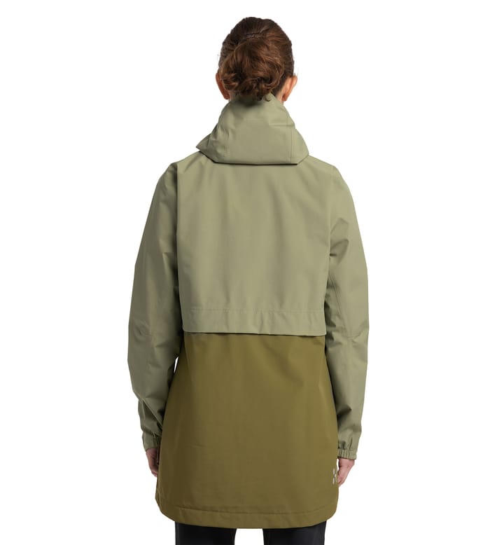 Wilda GTX Parka Women Thyme green/Olive green