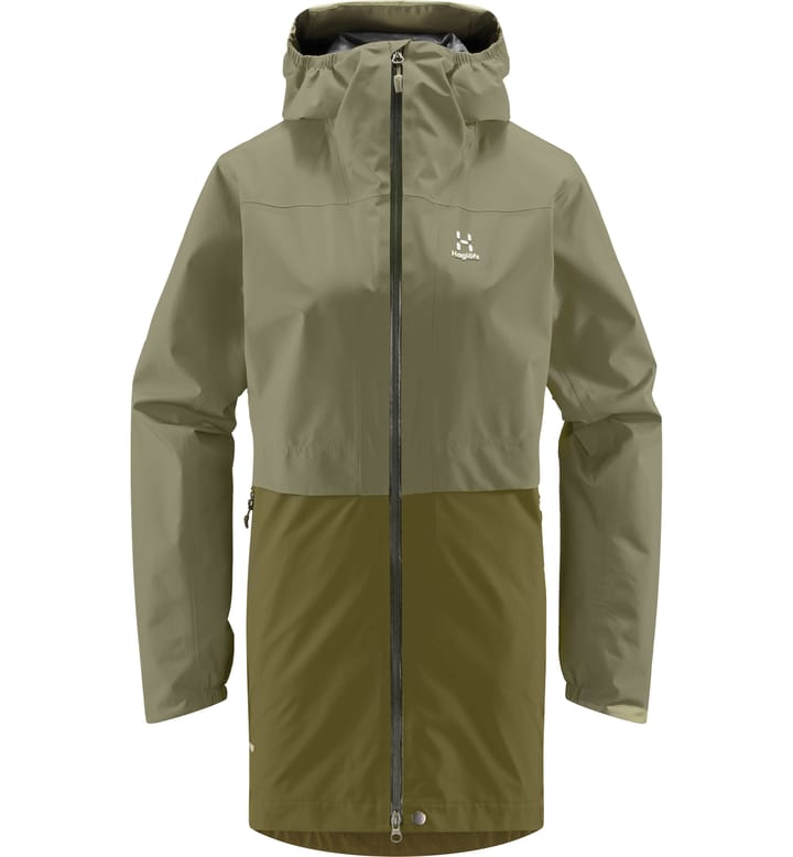 Wilda GTX Parka Women Thyme green/Olive green