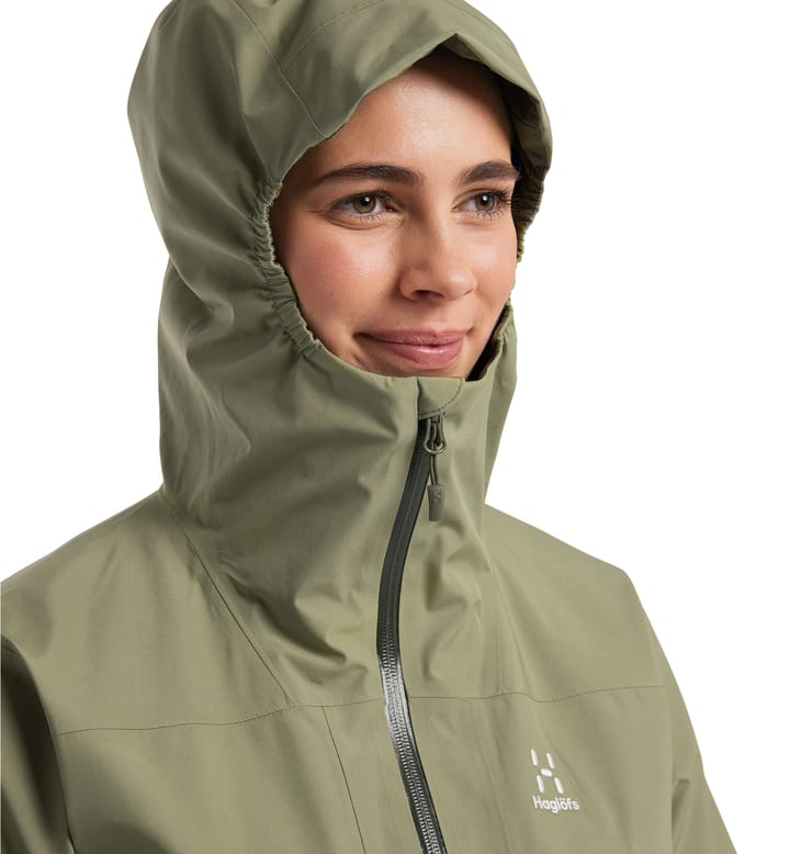 Wilda GTX Parka Women Thyme green/Olive green