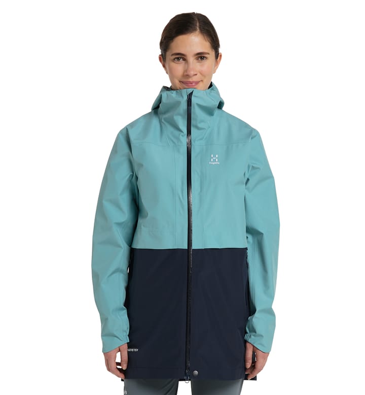 Wilda GTX Parka Women Frost blue/Tarn blue