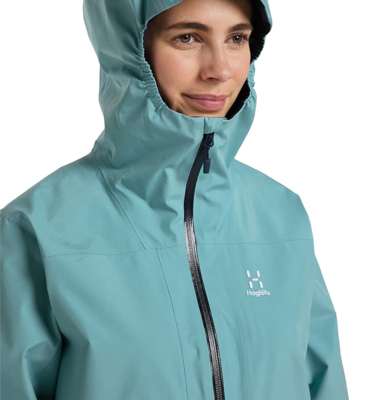 Wilda GTX Parka Women Frost blue/Tarn blue