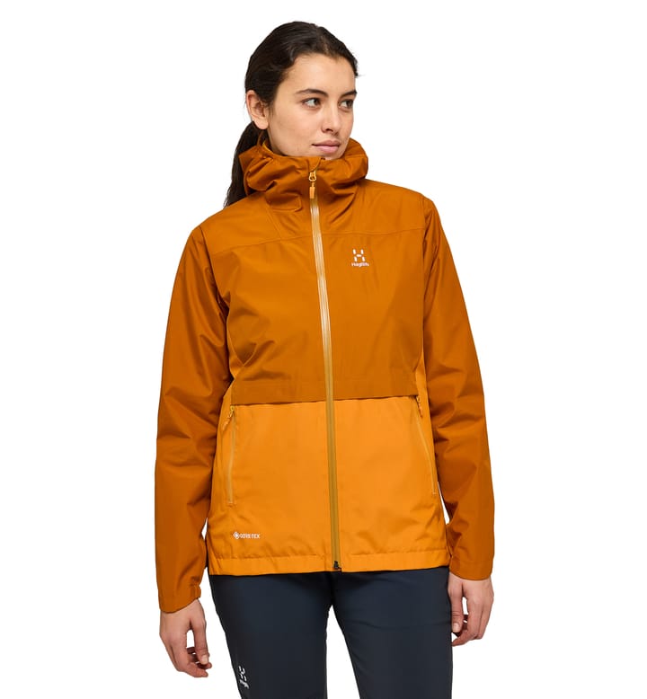 Wilda GTX Jacket Women Golden Brown/Desert Yellow