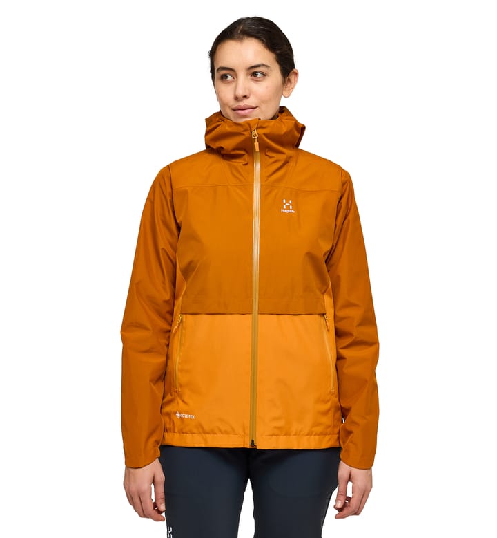 Wilda GTX Jacket Women Golden Brown/Desert Yellow