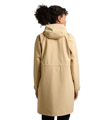 Aria Proof Parka Women Sand