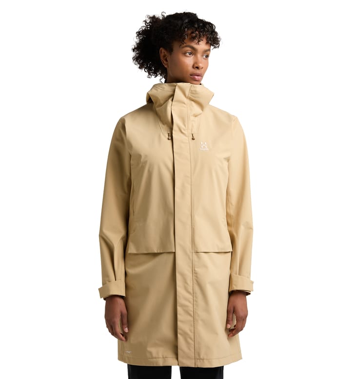 Aria Proof Parka Women Sand