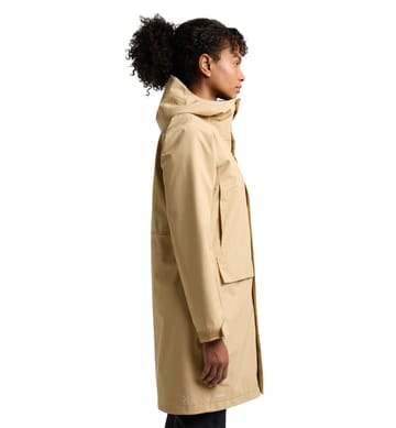 Aria Proof Parka Women Sand