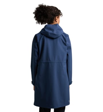 Aria Proof Parka Women Tarn Blue