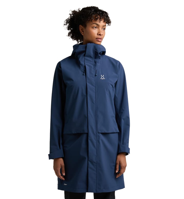 Aria Proof Parka Women Tarn Blue