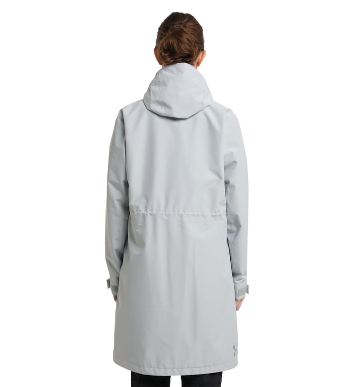 Aria Proof Parka Women Stone Grey