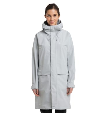 Aria Proof Parka Women Stone Grey