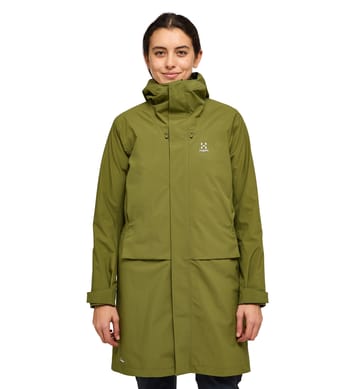 Aria Proof Parka Women Olive Green