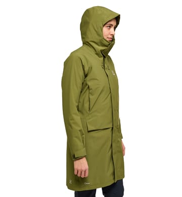 Aria Proof Parka Women Olive Green