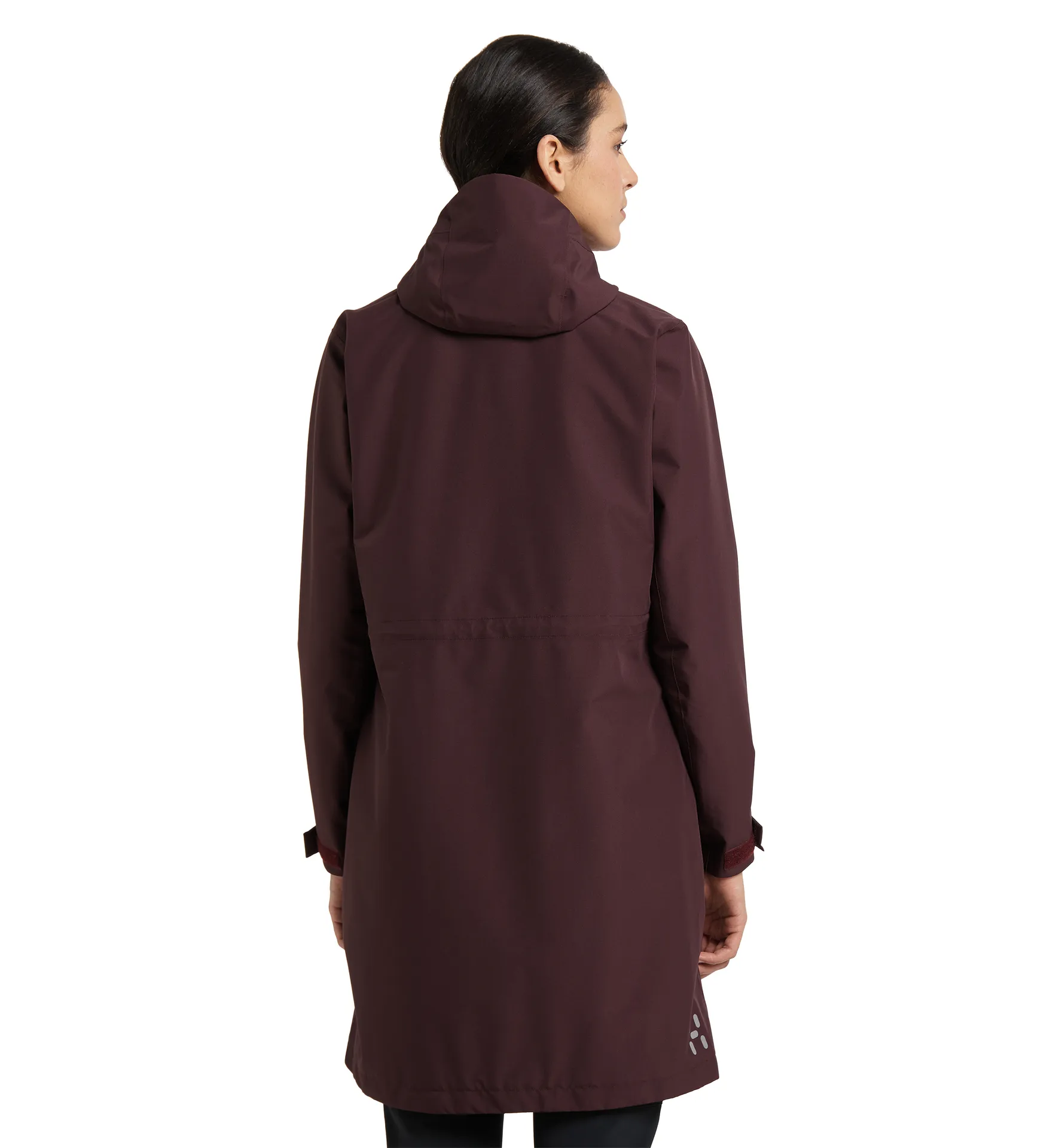 Aria Proof Parka Women Burgundy Brown