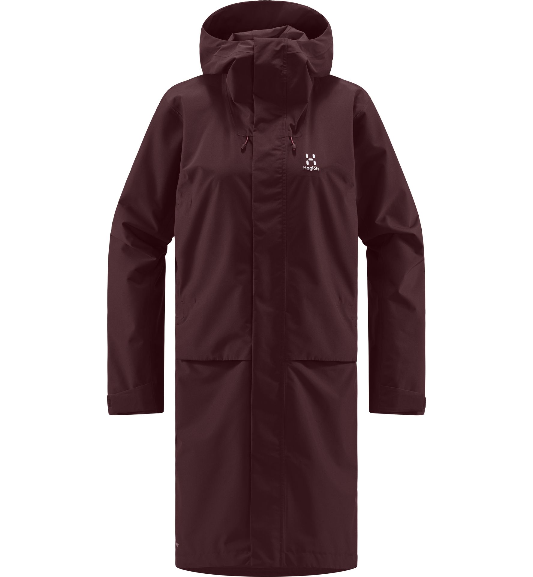 Aria Proof Parka Women Burgundy Brown