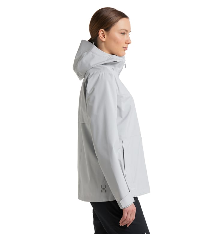 Aria Proof Jacket Women Stone Grey