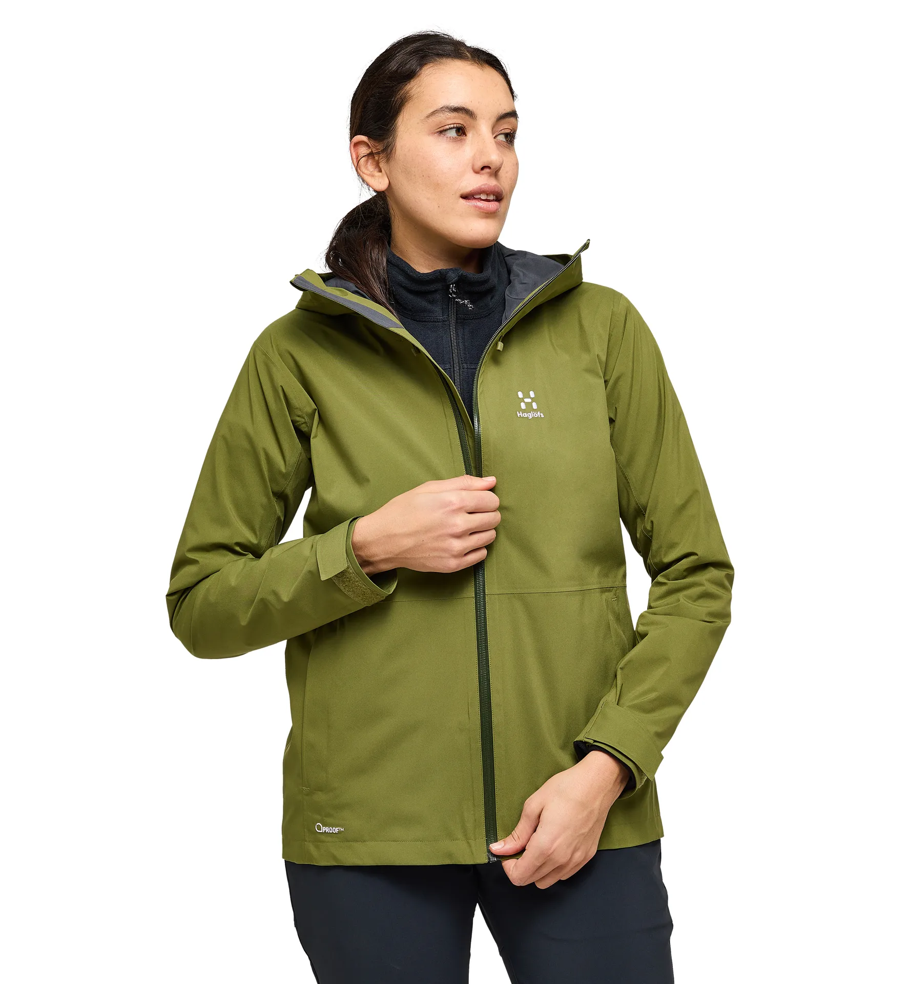 Aria Proof Jacket Women Olive Green