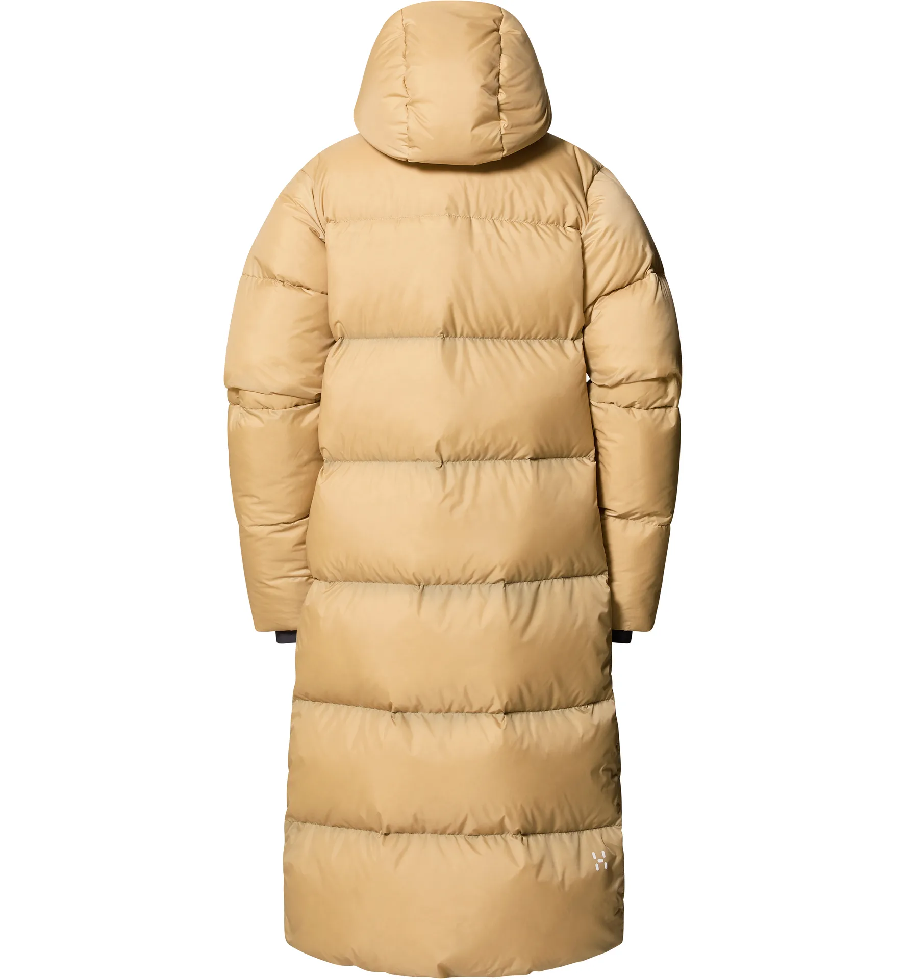 Long Down Parka Women Sand