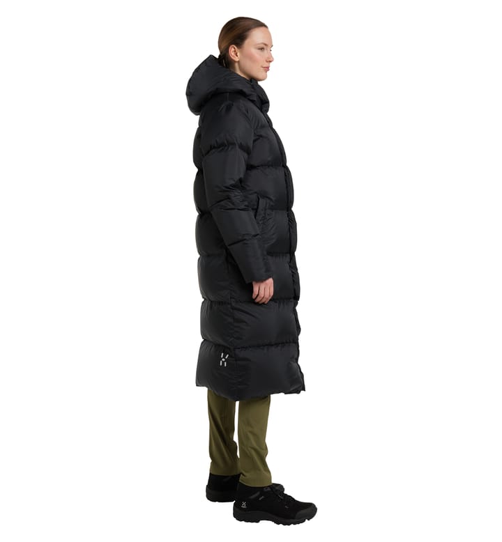 Long Down Parka Women True Black