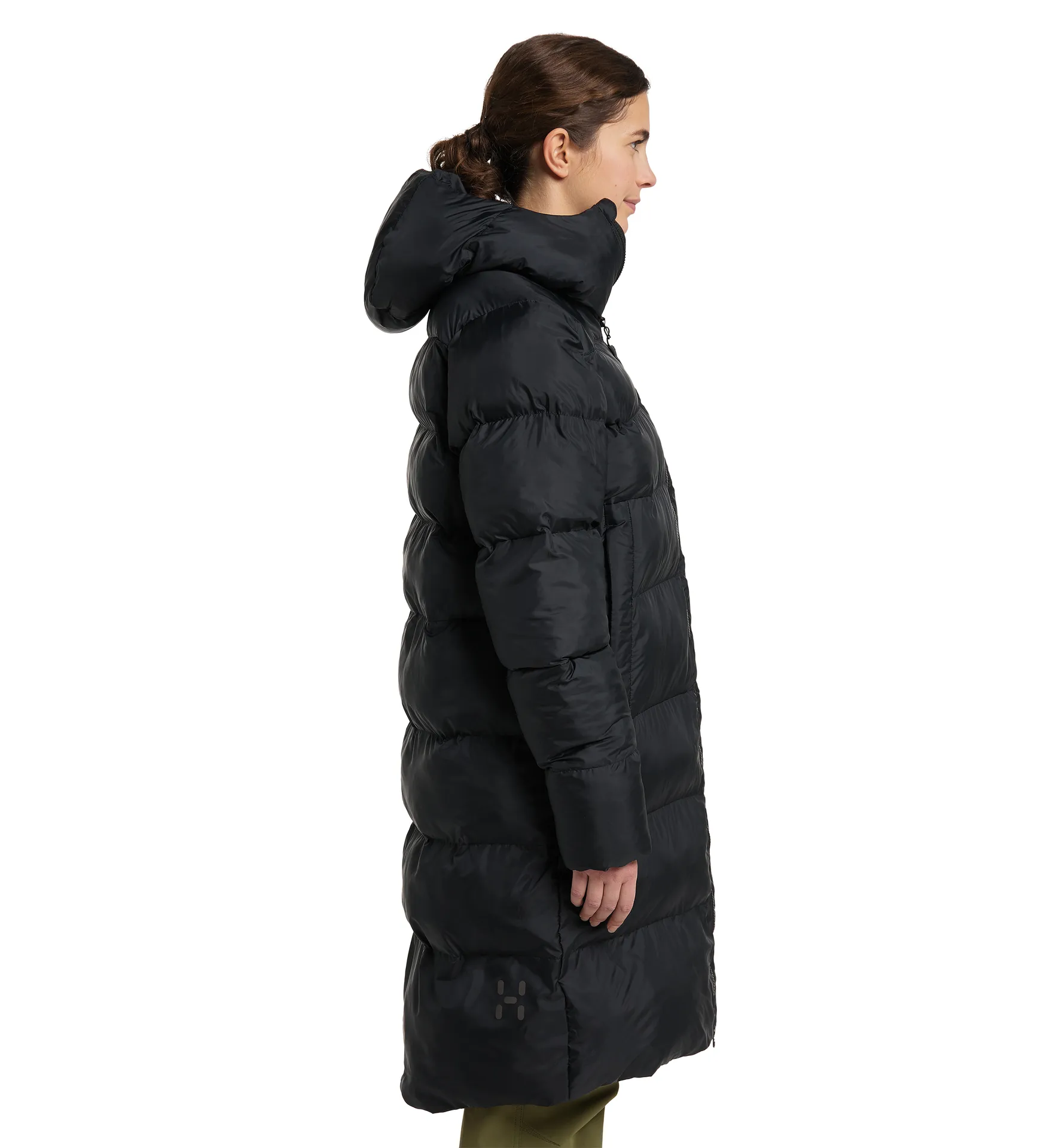 Long Mimic Parka Women True Black