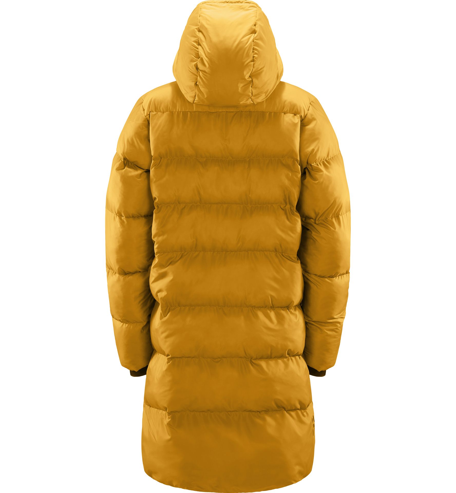 Long Mimic Parka Women Autumn Leaves