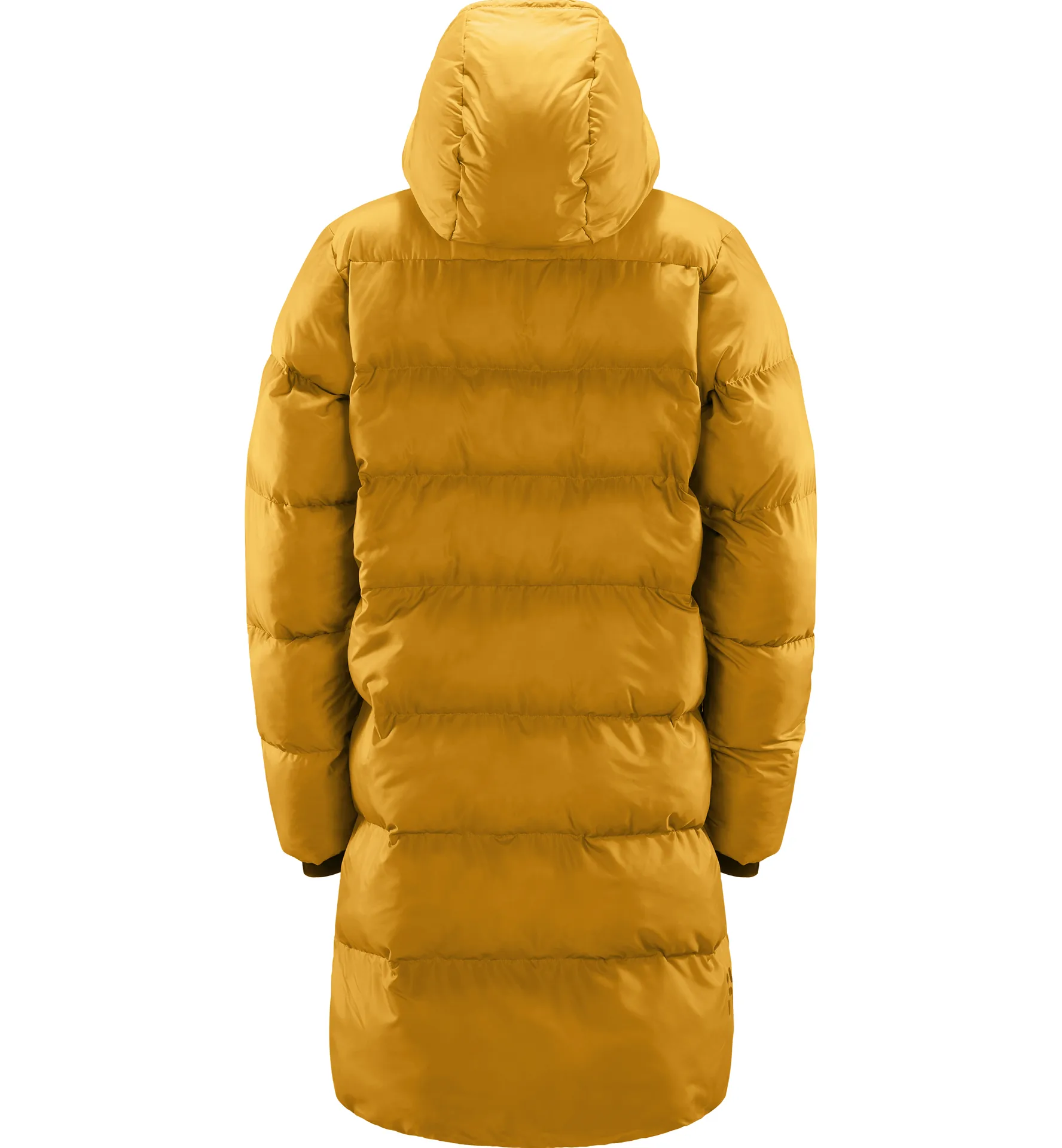 Long Mimic Parka Women Autumn Leaves