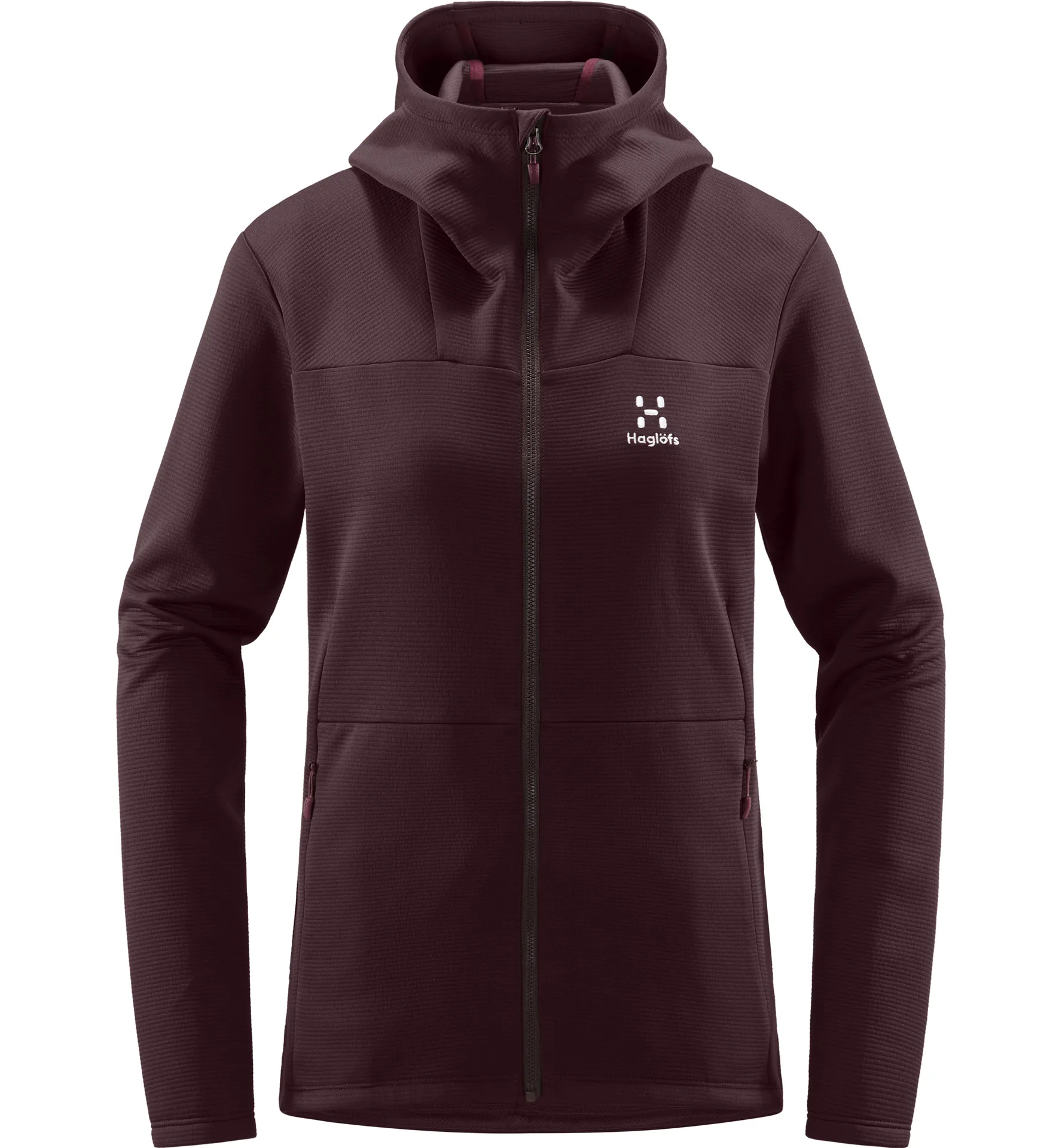 Willow Mid Hood Women Burgundy Brown